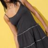 Ruffled Dress with Studs