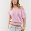Rustic Knit Boat Neck Top Rustic Knit Boat Neck Top