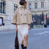 Sateen Asymmetric Skirt Sateen Asymmetric Skirt