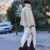 Sateen Asymmetric Skirt Sateen Asymmetric Skirt