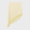 Satin Asymmetric Skirt Satin Asymmetric Skirt