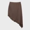 Satin Asymmetric Skirt Satin Asymmetric Skirt