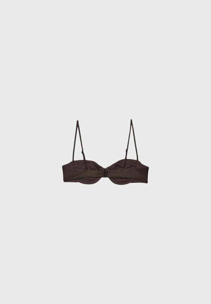 Satin Balconette Bikini Top Satin Balconette Bikini Top