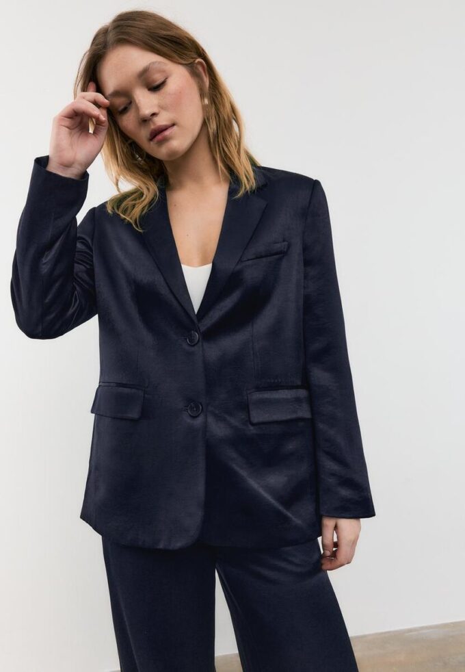 Satin Blazer Satin Blazer