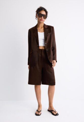 Satin Blazer