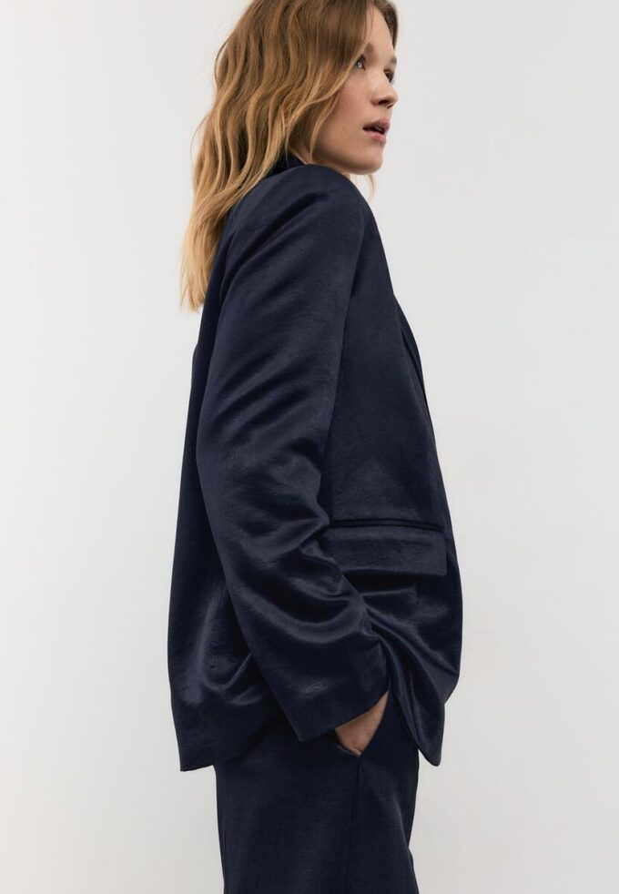 Satin Blazer Satin Blazer