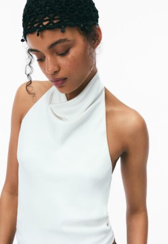 Satin Effect Halter Top Satin Effect Halter Top