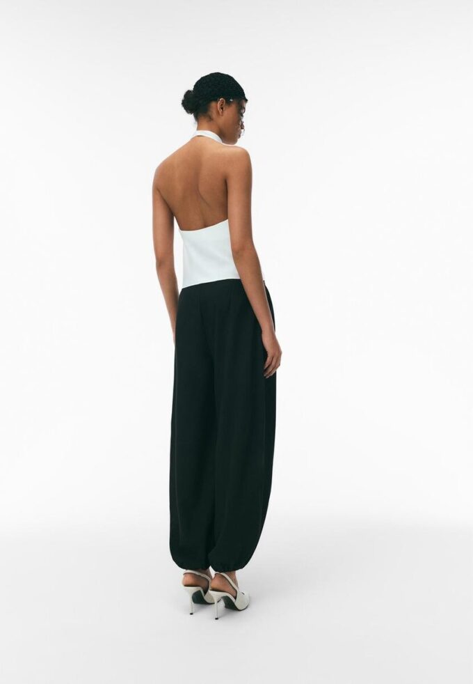 Satin Effect Halter Top