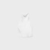 Satin Effect Halter Top