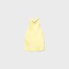 Satin Effect Halter Top