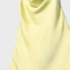 Satin Effect Halter Top
