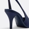 Satin Effect Heeled Shoes