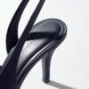 Satin Effect Heeled Shoes