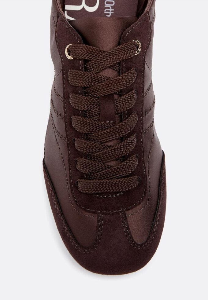 Satin Fine Sole Trainers