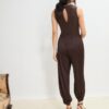 Satin Halter Jumpsuit Satin Halter Jumpsuit