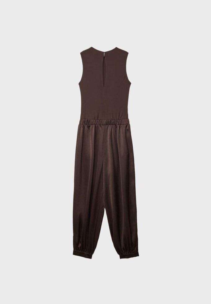 Satin Halter Jumpsuit Satin Halter Jumpsuit