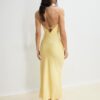 Satin Midi Dress Satin Midi Dress