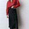 Satin Midi Skirt Satin Midi Skirt