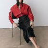 Satin Midi Skirt Satin Midi Skirt