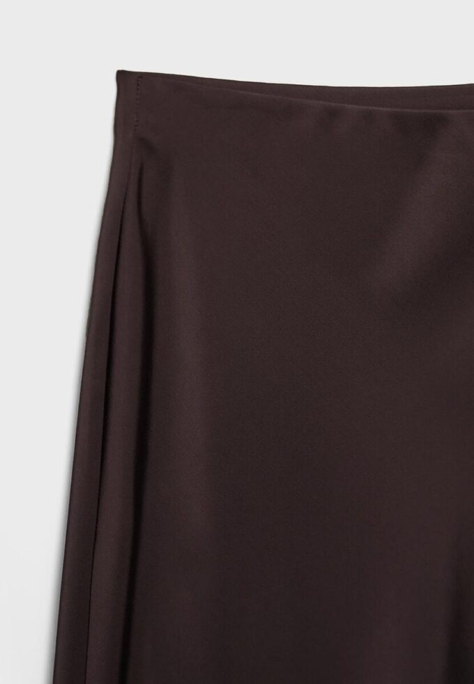 Satin Midi Skirt Satin Midi Skirt