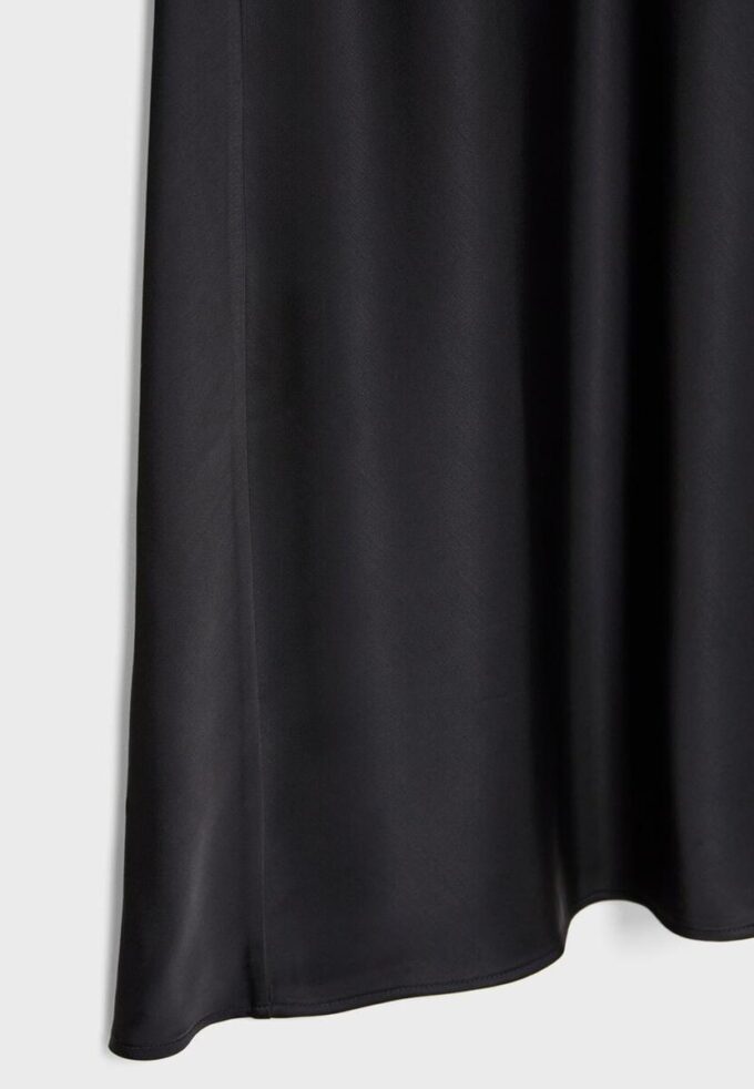 Satin Midi Skirt Satin Midi Skirt
