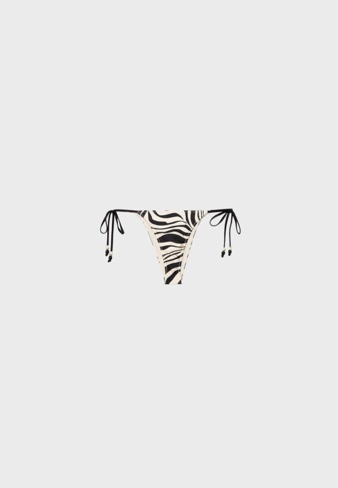 Satin Print Brazilian Bikini Bottoms Satin Print Brazilian Bikini Bottoms