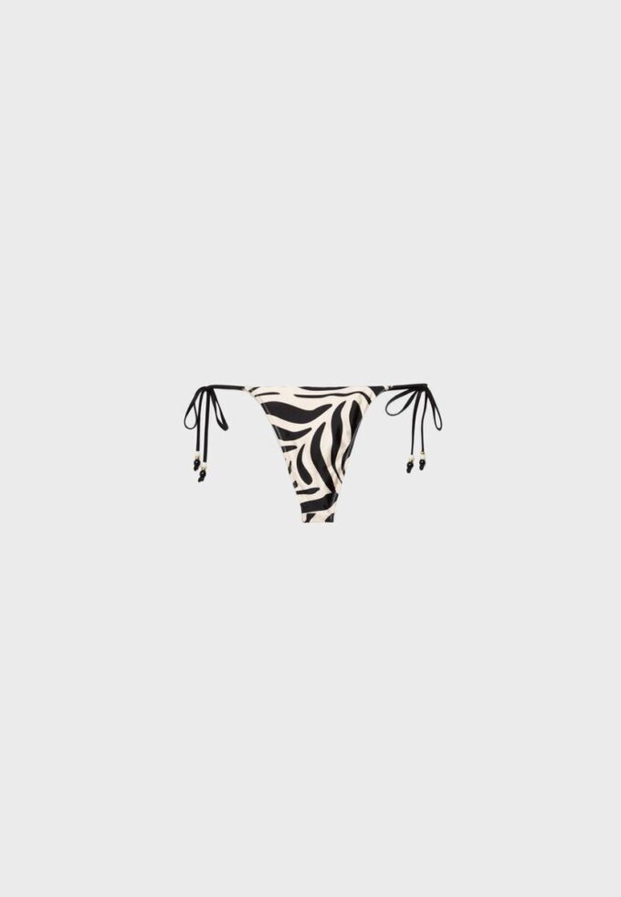 Satin Print Brazilian Bikini Bottoms Satin Print Brazilian Bikini Bottoms
