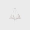 Satin Triangle Bikini Top Satin Triangle Bikini Top