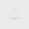 Satin Triangle Bikini Top Satin Triangle Bikini Top