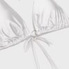 Satin Triangle Bikini Top Satin Triangle Bikini Top