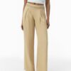 Satin Trousers with Chain Detail