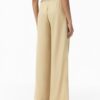 Satin Trousers with Chain Detail