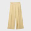 Satin Trousers with Chain Detail