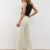 Satin Trousers with Chain Detail