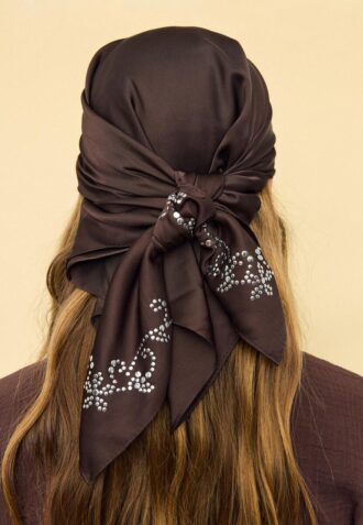 Scarf with Bit Detail