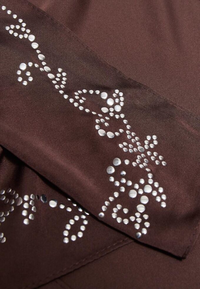 Scarf with Bit Detail