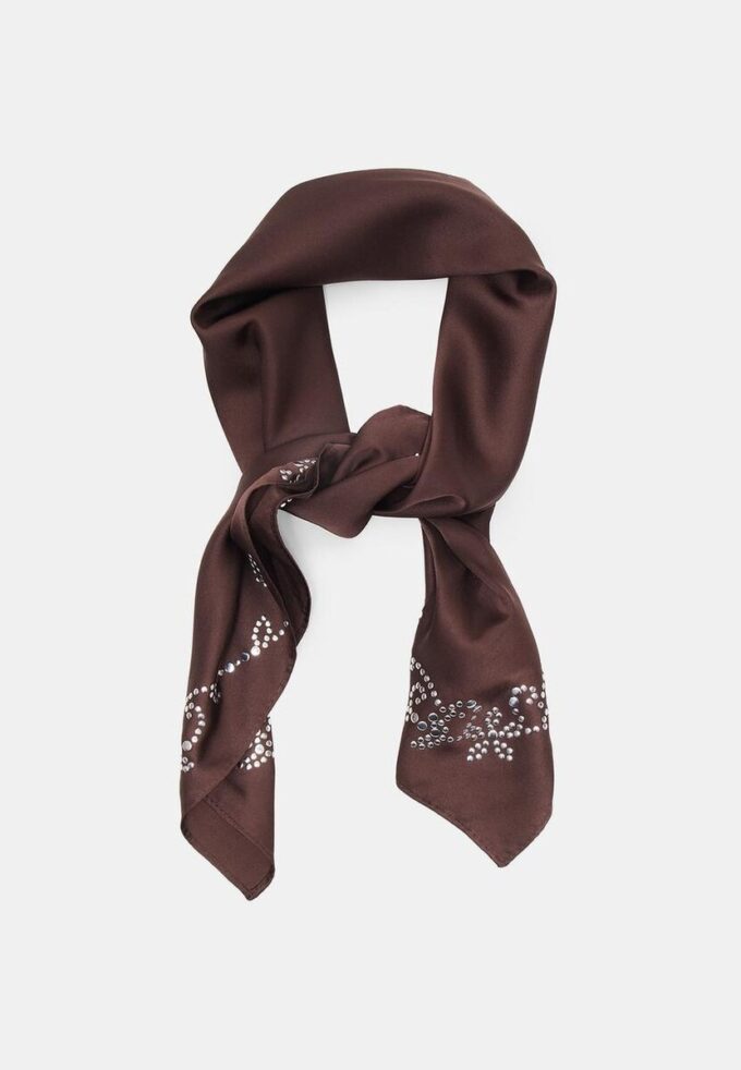 Scarf with Bit Detail