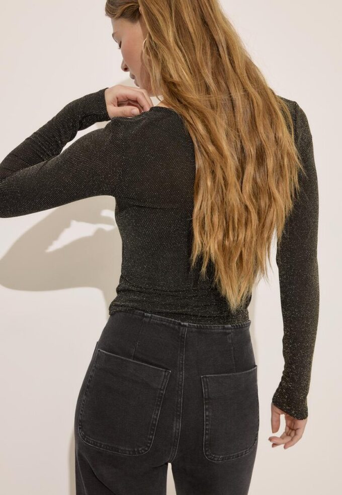 Seamless Square Neckline T-Shirt