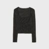 Seamless Square Neckline T-Shirt