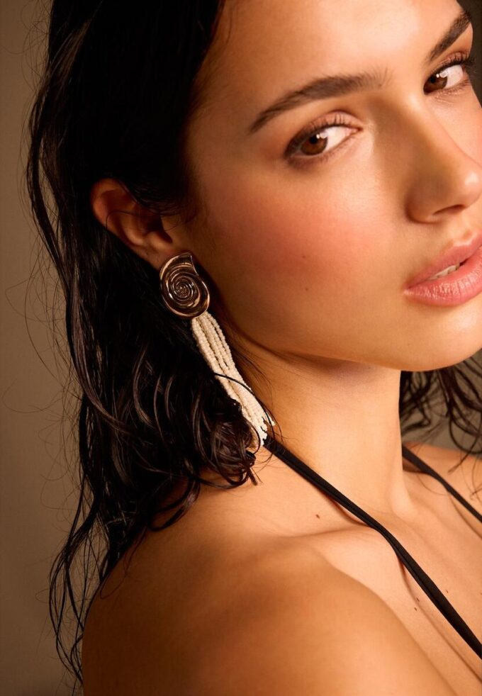 Seashell Cascading Earrings