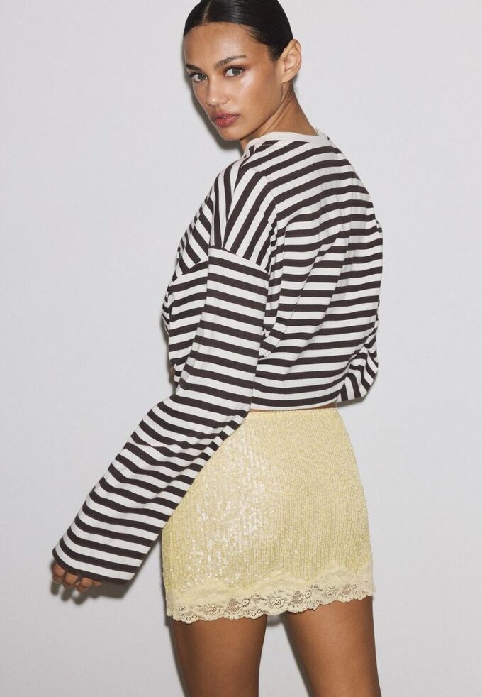 Sequin Mini Skirt Sequin Mini Skirt