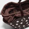 Sequinned Basket Shoulder Bag