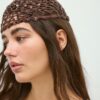 Sequinned Flower Cap