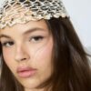 Sequinned Flower Cap