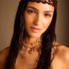 Sequinned Flower Cap