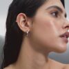 Set of 2 Chunky Waterproof Hoop Earrings