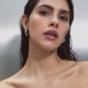 Set of 2 Chunky Waterproof Hoop Earrings