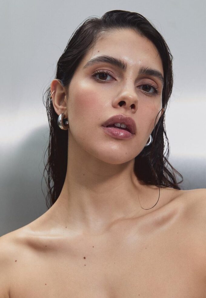 Set of 2 Chunky Waterproof Hoop Earrings