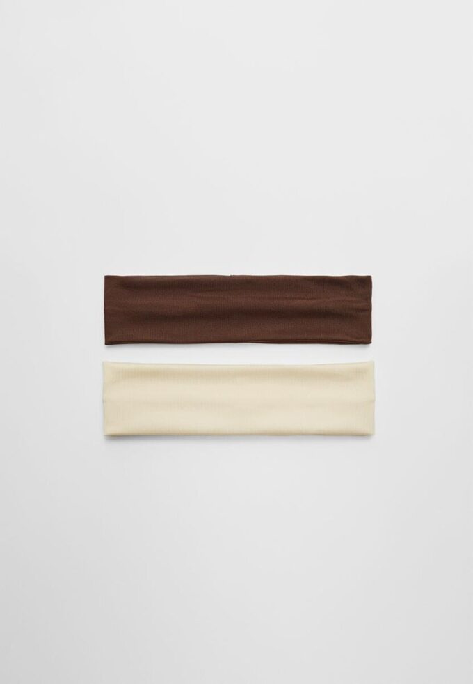 Set of 2 Elastic Hair Bands