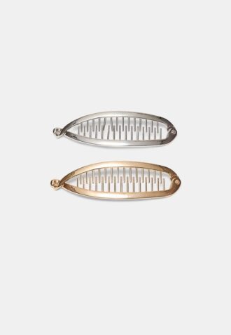 Set of 2 Metal Banana Clips